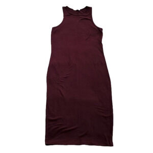𝅺F21 Maroon Bodycon Dress